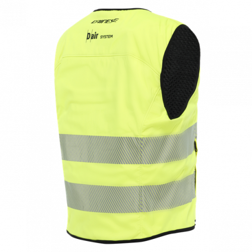 Airbagová vesta DAINESE SMART JACKET HI VIS D-AIR reflexní fluo žlutá