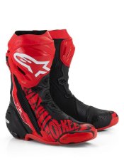 Boty SUPERTECH R VENTED limitovaná edice FRANCESCO BAGNAIA, ALPINESTARS (červená/černá) 2025