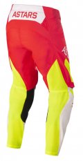 kalhoty RACER FACTORY 2022, ALPINESTARS, dětské (červená fluo/bílá/žlutá fluo)