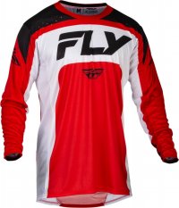 dres LITE, FLY RACING - USA 2024 (červená/bílá/černá)