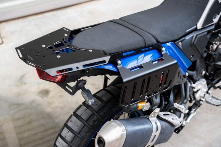 Nosič zavazadel pro měkká středová a boční zavazadla Yamaha T7 Tenere 700 (19-24) - černé,Yakk EXP