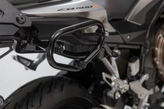 Sada bočních kufrů URBAN ABS pro Honda CB500F (18-), CBR500R (18-)-černá/2 x 16,5 l.