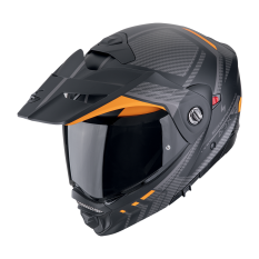 Moto přilba SCORPION ADX-2 LEWIS matná černo/oranžová