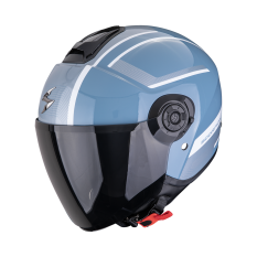 Moto přilba SCORPION EXO-CITY II COSMOS modro/stříbrná