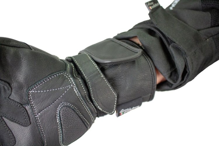 Moto rukavice CAPPA CAP černé - Velikost: M
