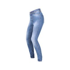 Dámské moto kalhoty RICHA SECOND SKIN JEANS modré zkrácené