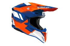 přilba WRAAAP Vision, AIROH (oranžová-modrá lesklá) 2026