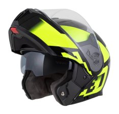 přilba F19, ZED (černá/žlutá fluo) 2025