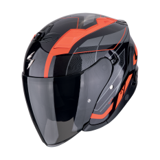 Moto přilba SCORPION EXO-Z1 VUE černo/červená