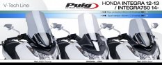PUIG Větrný štít V-Tech Touring Honda Integra 700/750 (12-20)