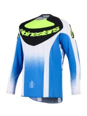 dres TECHSTAR KNIF, ALPINESTARS (modrá/černá/žlutá fluo) 2026