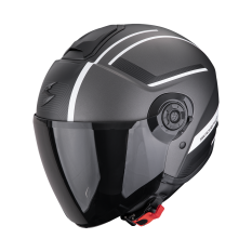 Moto přilba SCORPION EXO-CITY II COSMOS matná stříbrno/bílá