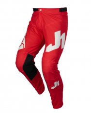 Dětské moto kalhoty JUST1 J-ESSENTIAL červené