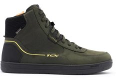 Moto boty TCX MOOD 2 GORE-TEX zeleno/černo/žluté