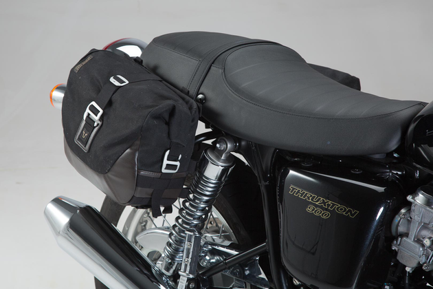 Legend Gear boční taška set - Černá edice Triumph Thruxton 900 (04-15) / Bonnevile SE