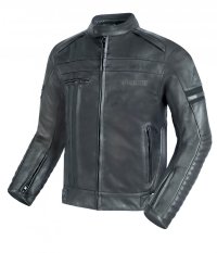 Pánská kožená moto bunda SPARK BRONO EVO II, černá