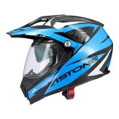 Moto přilba ASTONE CROSSMAX OURAGAN modrá