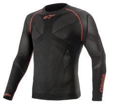 termoprádlo s dlouhým rukávem RIDE TECH SUMMER 2021, ALPINESTARS (černá/červená)
