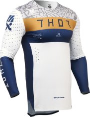 Dres cross enduro THOR SPORTMODE Bravo bílo/modré