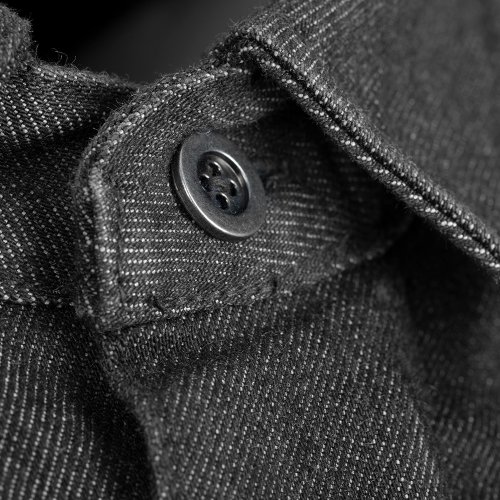 Košile ORIGINAL APPROVED SHIRT, OXFORD (černá)
