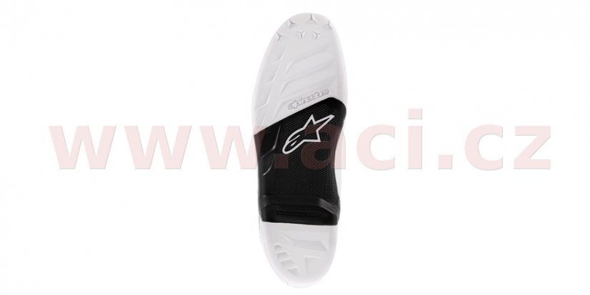 podrážky pro boty TECH 7 2014 a novější, ALPINESTARS - Itálie (černé/bílé, pár)