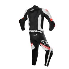 jednodílná kombinéza MISSILE 2 WARD, ALPINESTARS (černá/bílá/červená fluo) 2024