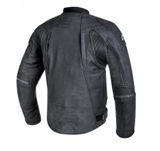 Pánská kožená moto bunda SPARK MOTOSTAR, černá