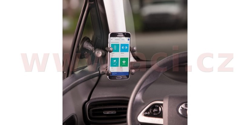 univerzální držák mobilního telefonu X-Grip s přísavkou na sklo, odlehčené rameno, RAM Mounts