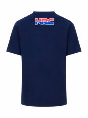Triko HRC HONDA 3 Stripes modré 20 38002