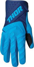 Dětské/Junior motokrosové rukavice THOR Spectrum černo/modré