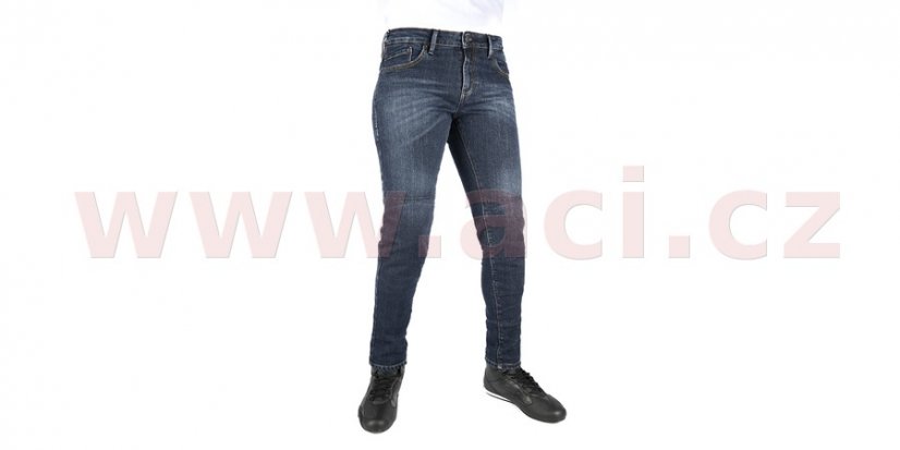 kalhoty Original Approved Jeans Slim fit, OXFORD, dámské (sepraná modrá)