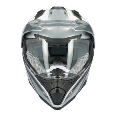 Moto přilba ASTONE CROSSMAX OURAGAN stříbrná