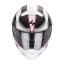 Moto přilba SCORPION EXO-930 EVO SIKON matná bílo/černo/červená